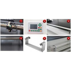 CO₂ Laser Cutter and Engraver CORMAK LG6040N WiFi | Compact 600x400 | CORMAK