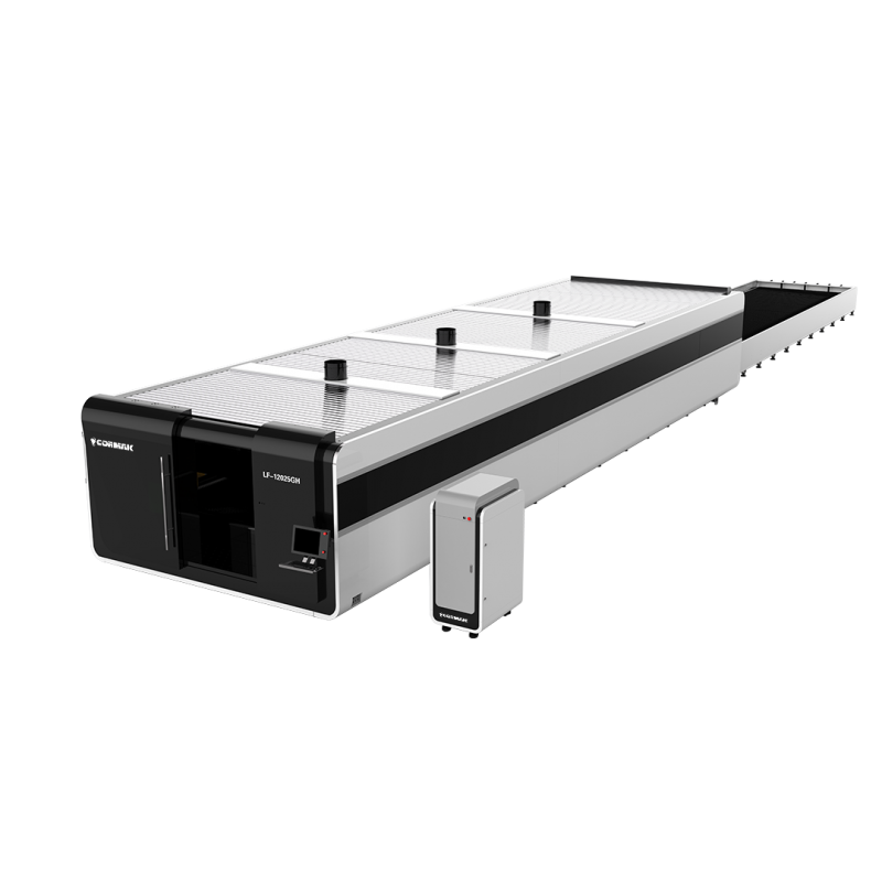 Fully Enclosed Large-Format Fiber Laser Cutter LF12025GH / LF10025GH 20kW | Industrial Fiber Laser | CORMAK