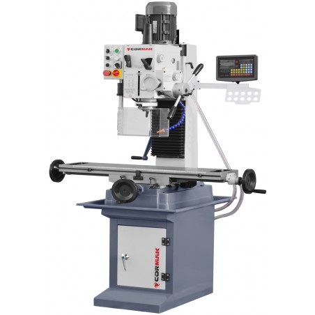 Drilling–Milling Machine CORMAK ZX7045 BXL DRO | Digital Readout | 1.8 kW Motor | CORMAK