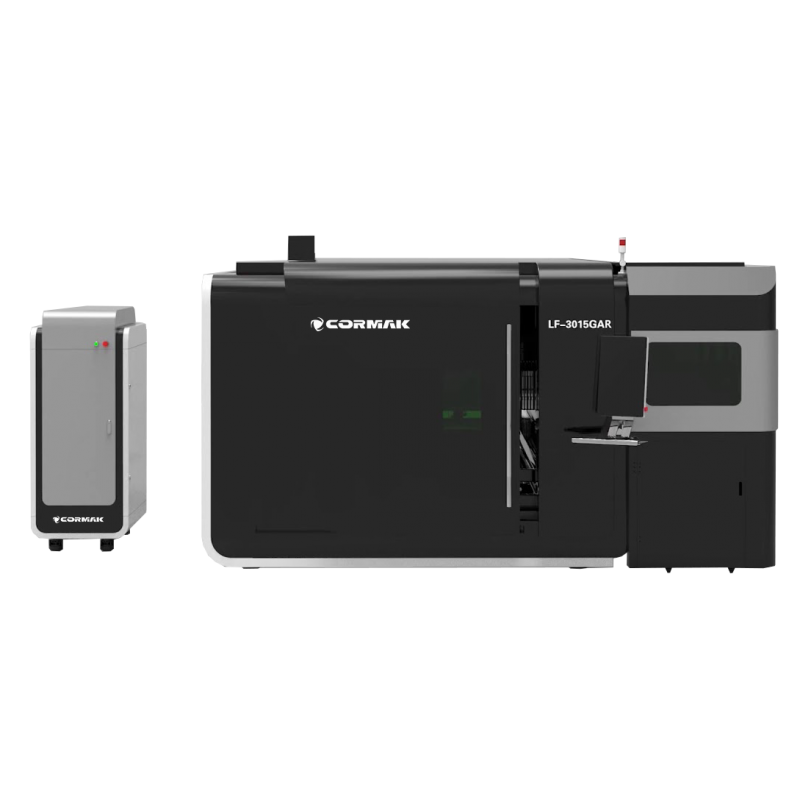 Tube and Profile Fibre Laser Cutter CORMAK LF3015GAR with Cutting Attachment | CORMAK