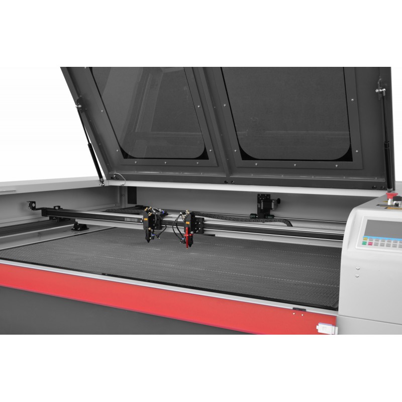 CO₂ Laser Cutter and Engraver CORMAK LC1612ZD2 – Dual Head | Large Format 1600x1200 | CORMAK