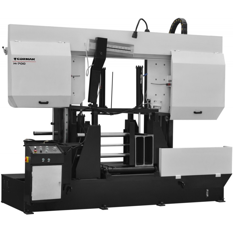 Dual-Column Semi-Automatic Metal Bandsaw CORMAK H700 | Industrial Precision Saw | CORMAK