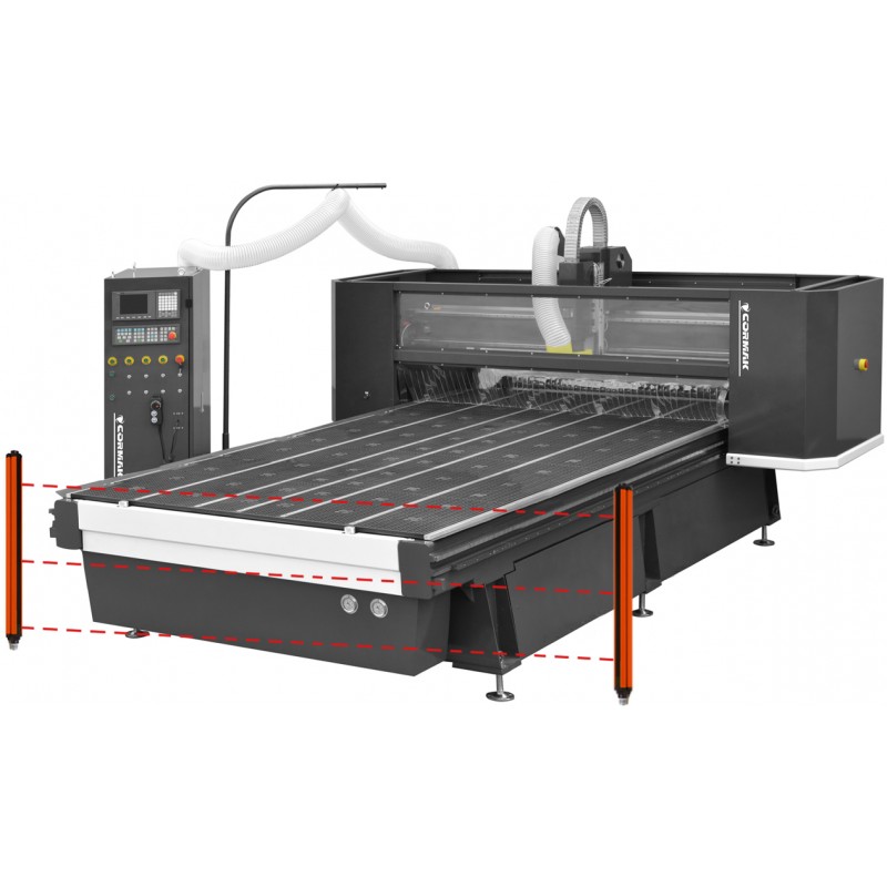 CNC Milling Machine CORMAK C2030 IND 2000×3000 Hybrid Table | CORMAK