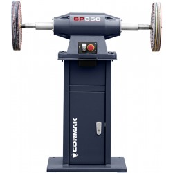 Bench Polisher CORMAK SP350 with Stand | Industrial Satin Finisher | CORMAK