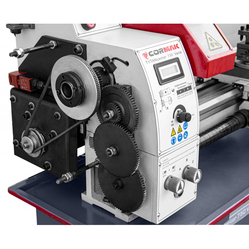 Lathe-Milling Machine CORMAK TYTAN Center 750 Vario DRO | CORMAK
