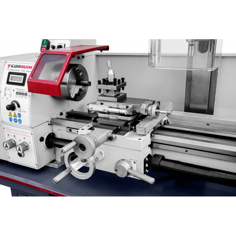 Lathe-Milling Machine CORMAK TYTAN Center 750 Vario DRO | CORMAK