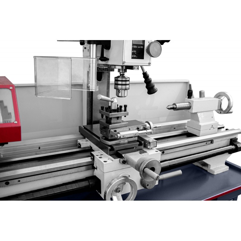 Lathe-Milling Machine CORMAK TYTAN Center 750 Vario + Tools + Live Centre | CORMAK