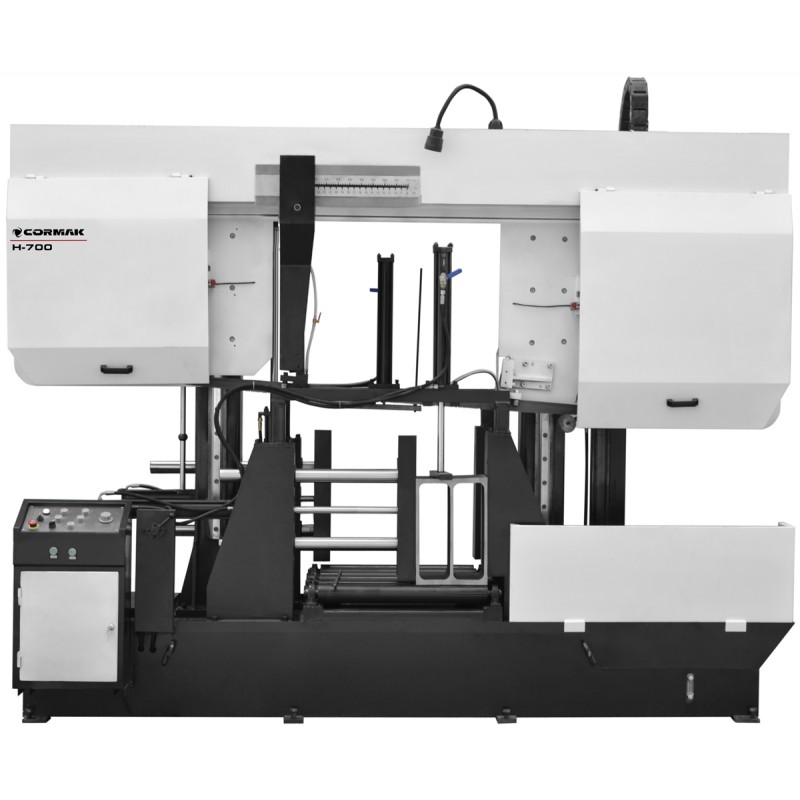 Dual-Column Semi-Automatic Metal Bandsaw CORMAK H700 | Industrial Precision Saw | CORMAK