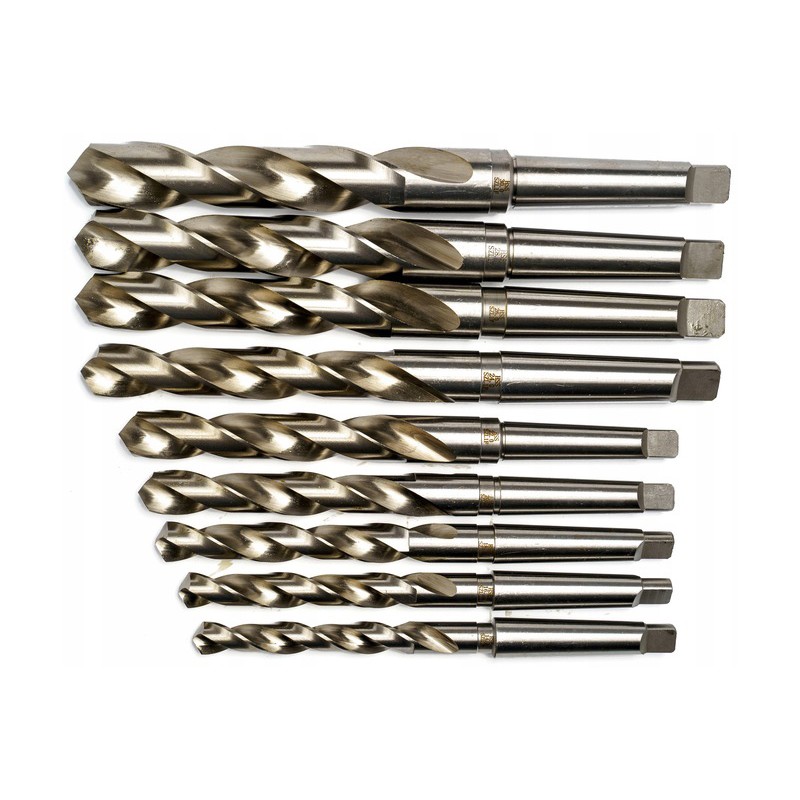 Ground Drill Bit Set CORMAK HSS 14.5–30mm (9pcs) | Professional Metal Drilling | CORMAK