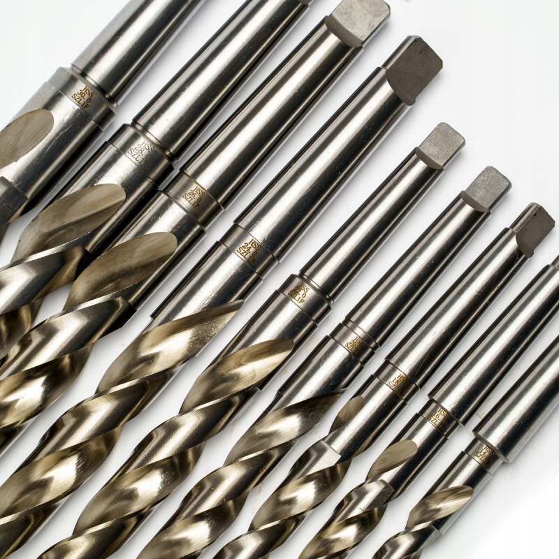 Ground Drill Bit Set CORMAK HSS 14.5–30mm (9pcs) | Professional Metal Drilling | CORMAK