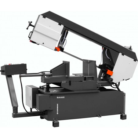 Semi-Automatic Metal Bandsaw CORMAK S440R | Swivel-Head Industrial Saw | CORMAK