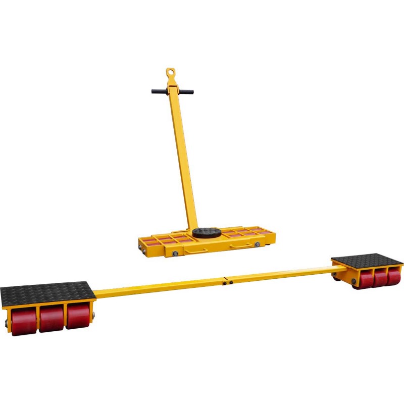 Machine Moving Skate Set CORMAK WL12+WF12 24t | Heavy Duty | CORMAK
