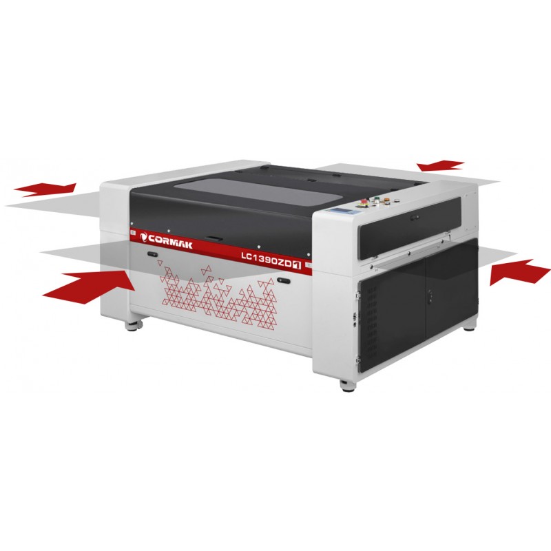 CO₂ Laser Cutter and Engraver CORMAK LC1390ZD1 160W | High Precision Laser | CORMAK