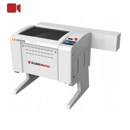 CO₂ Laser Cutter and Engraver CORMAK LG6040N WiFi | Compact 600x400 | CORMAK