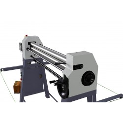 Sheet Metal Roller CORMAK ESR1020×2 – mechanical roller | CORMAK