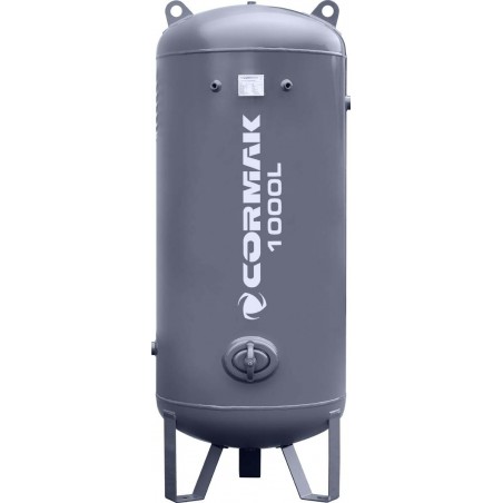 Vertical Air Tank 1000L 25 bar for Screw Compressor | CORMAK