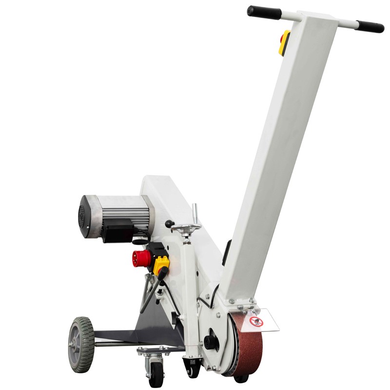 Mobile Belt Grinding Machine for Metal and Welds CORMAK PSM75 | Industrial Floor Grinder | CORMAK