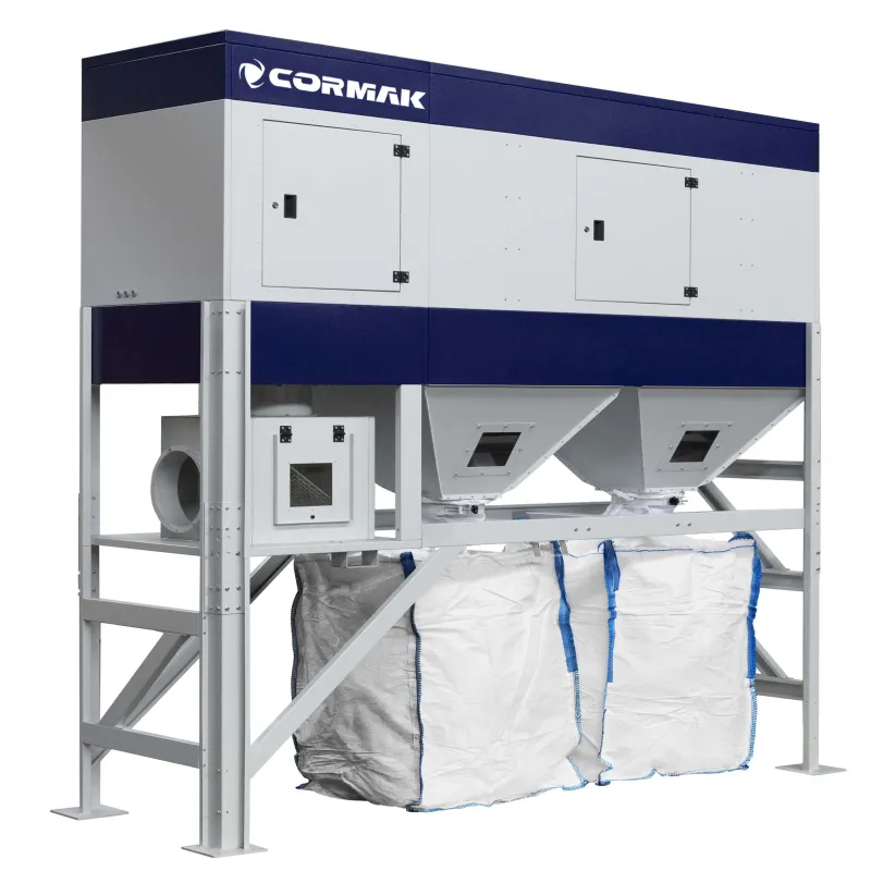 Industrial Wood Dust and Chip Extractor CORMAK SCV11300TC VIBER BIG-BAG