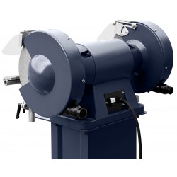 Double-Disc Bench Grinder CORMAK M300S with Stand and Extractor MDC750 400V | CORMAK
