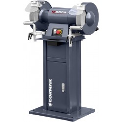 Double-Disc Bench Grinder CORMAK M300S with Stand and Extractor MDC1500 400V | CORMAK