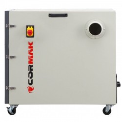 Double-Disc Bench Grinder CORMAK M300S with Stand and Extractor MDC1500 400V | CORMAK