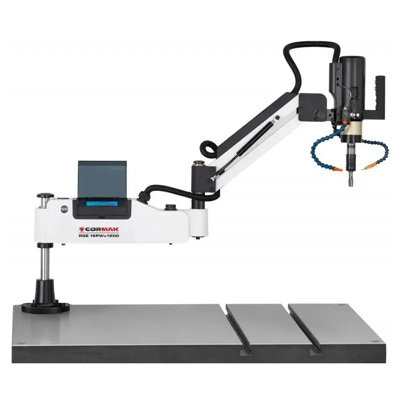 Electric Tapping Machine CORMAK RGE16PW with Socket Adapter