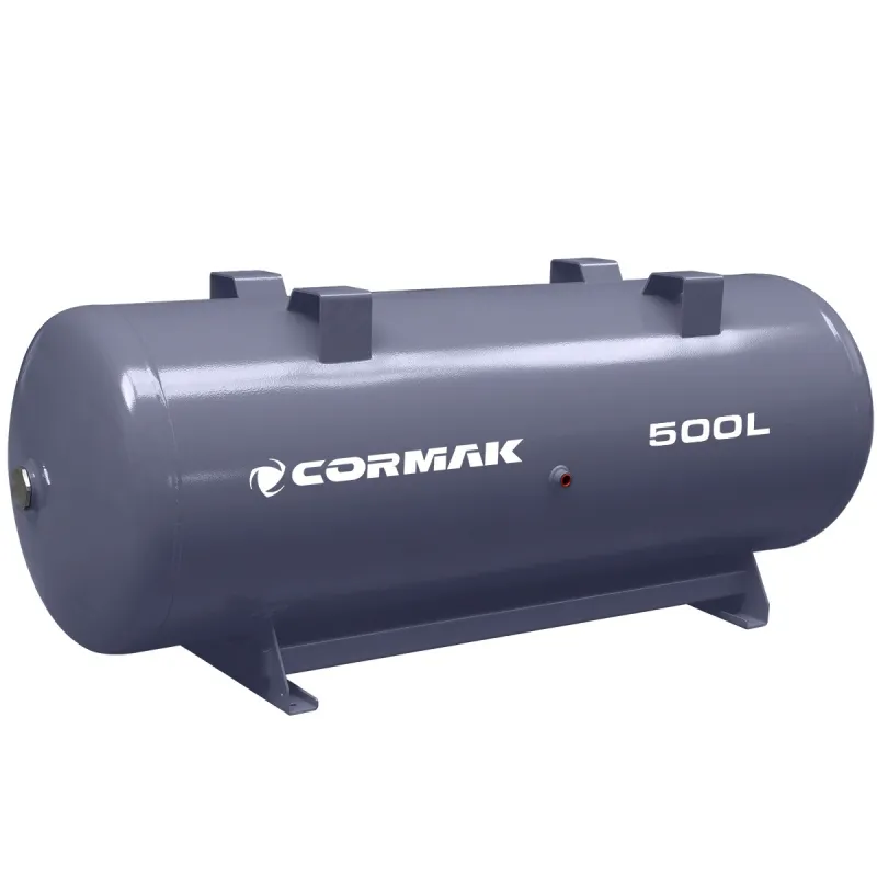 Horizontal Air Tank 500L 11 bar for Screw Compressor CORMAK
