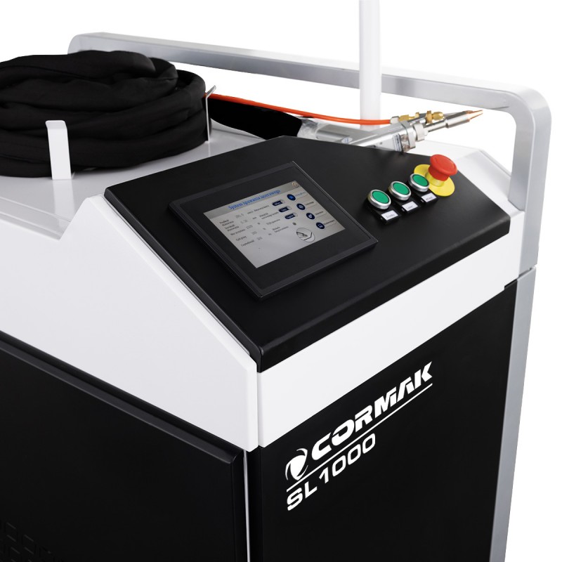 FIBER Laser Welder CORMAK SL1000 3in1 – Welding, Cleaning, Cutting | CORMAK