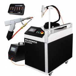 Laser Welding Machine CORMAK SL2000 3in1 – Welding, Cleaning and Cutting | CORMAK