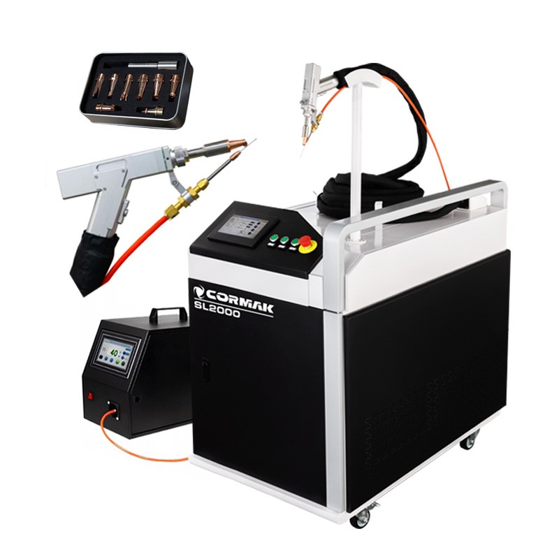 Laser Welding Machine CORMAK SL2000 3in1 – Welding, Cleaning and Cutting | CORMAK