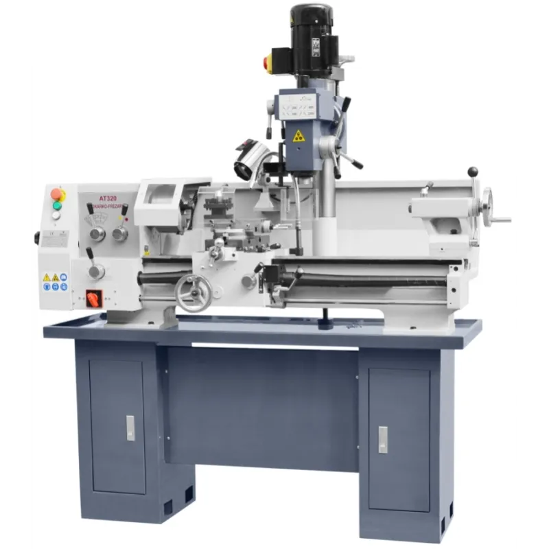 Lathe-Milling Combination Machine CORMAK AT320 with Tool Set and Live Centre