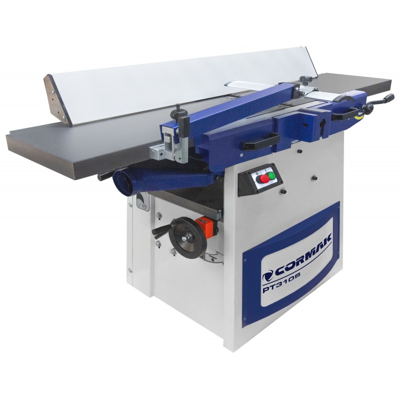 Planer-Thicknesser CORMAK PT310S with Spiral Cutterhead | 310 mm Precision Wood Planer | 4.0 kW Motor