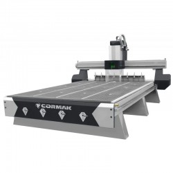 CNC Milling Machine / CNC Router CORMAK C2040 ATC PREMIUM 2100x4100 | Hybrid Table | CORMAK