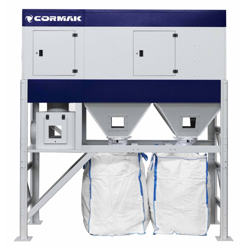 Industrial Dust and Chip Extractor CORMAK SCV15000TC VIBER BIG-BAG | Central Extraction System | CORMAK