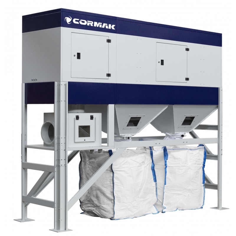 Industrial Dust and Chip Extractor CORMAK SCV15000TC VIBER BIG-BAG | Central Extraction System | CORMAK