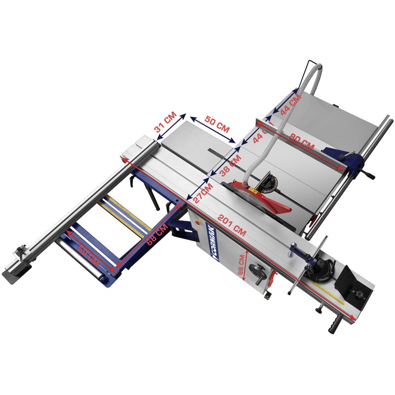 Panelsaw CORMAK PS315-2000 with Scoring Unit | Compact Panelsaw | CORMAK