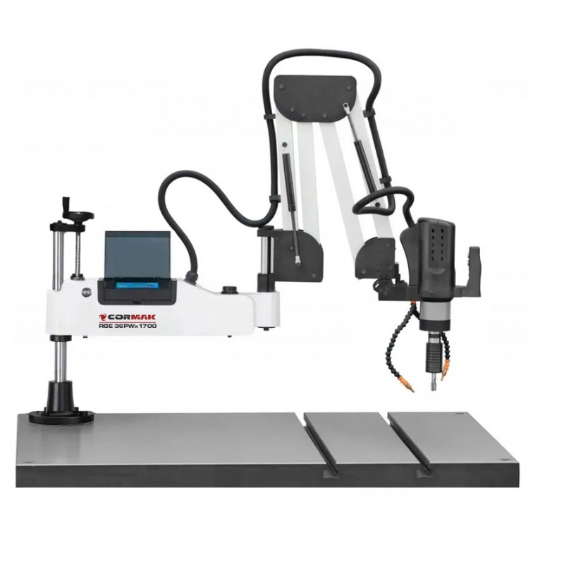 Electric Tapping Machine CORMAK RGE36PWx1700 | Servo Tapping Arm | CORMAK