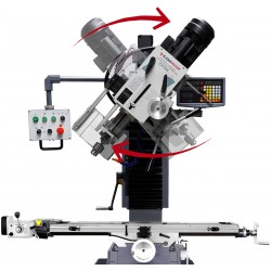 Drilling–Milling Machine CORMAK ZX7055 DRO | Digital Readout | Automatic Feed | CORMAK