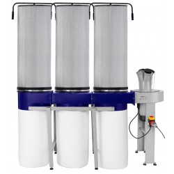 Shavings and sawdust extractor CORMAK FM 350 with dust filter