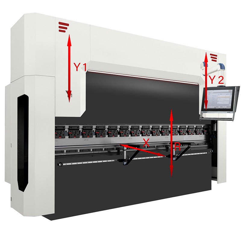 Hydraulic press brake CORMAK CNC ULTIMATE 4+1 500×6000 DA-53TX