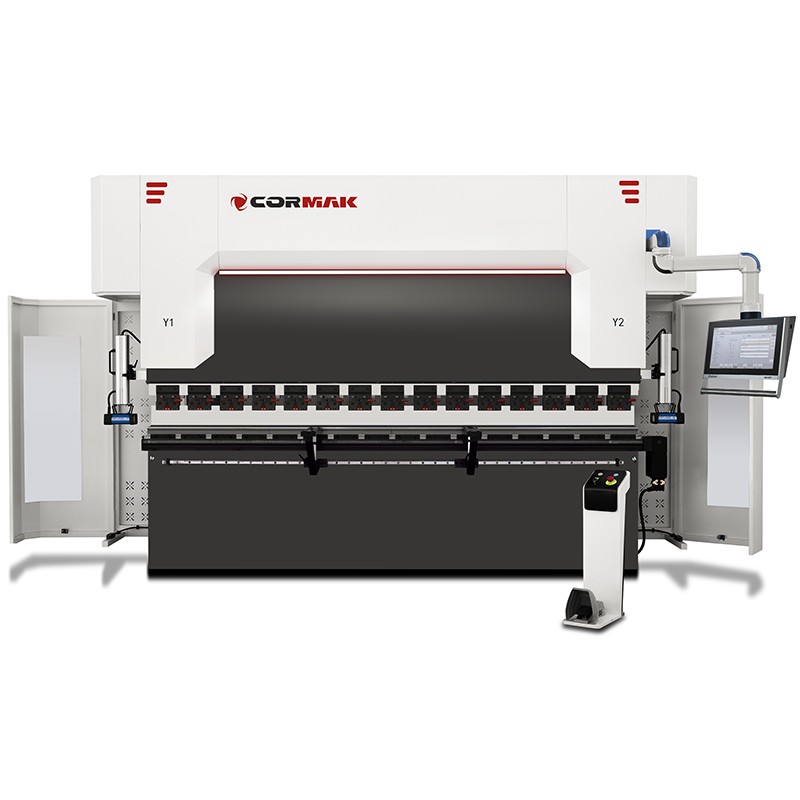 Hydraulic Press Brake CORMAK CNC ULTIMATE 4+1 63×3200 DA-53TX | Industrial Sheet Metal Bending | CORMAK