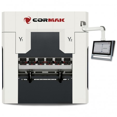 Servo-Electric CNC Press Brake CORMAK 40×1600 DA-53TX – Precision Bending, Energy Efficiency, DELEM Control