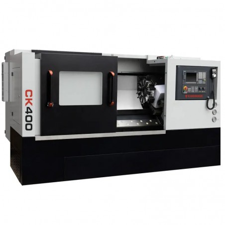 CNC Lathe CORMAK CK400x750 Hydraulic Chuck 12 Tools SIEMENS SINUMERIK 808D | CORMAK