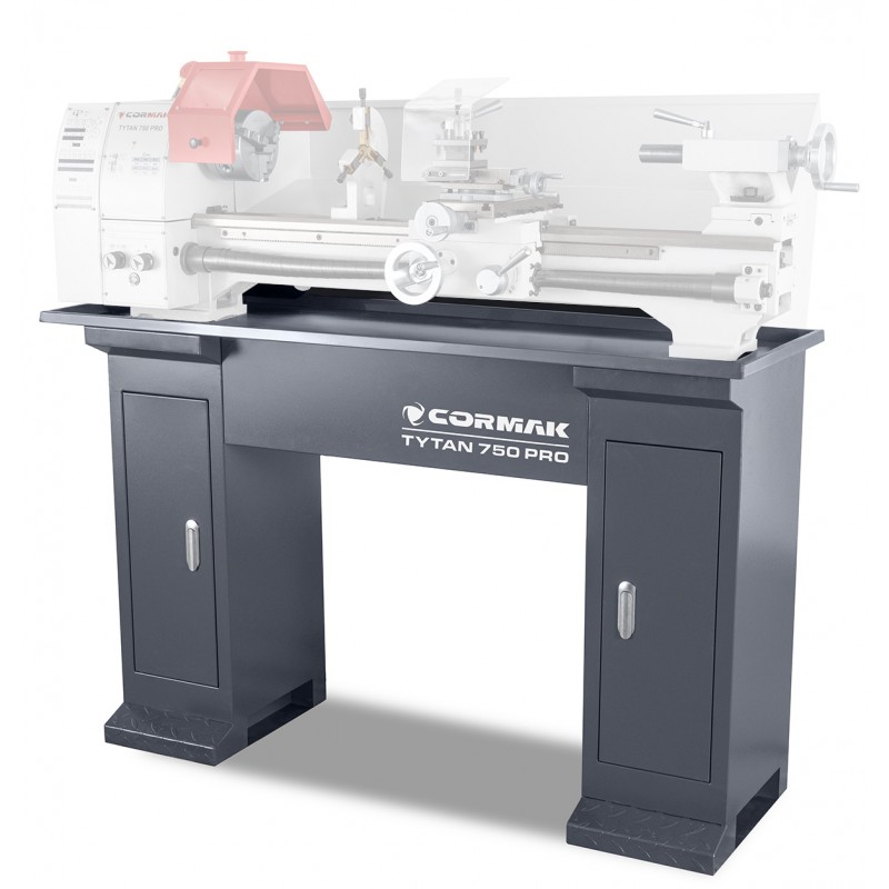 Lathe Stand for CORMAK TYTAN 250x750 PRO 400V – stable and durable machine stand | CORMAK