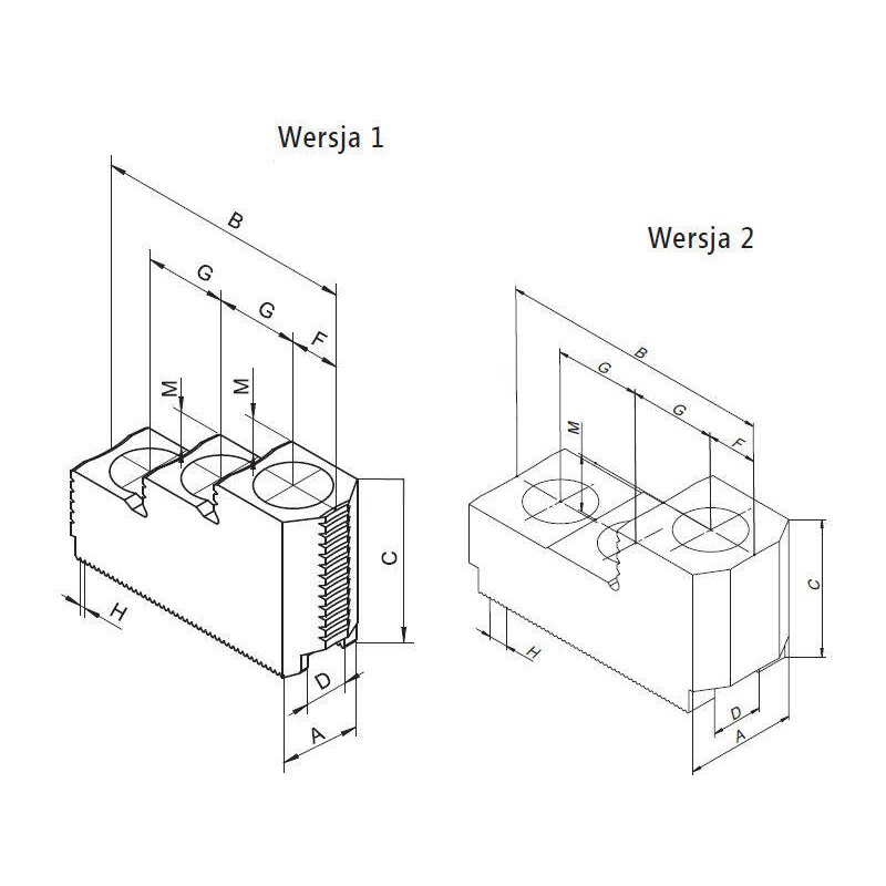 Hard Top Jaws SGTm for Lathe Chucks | CORMAK