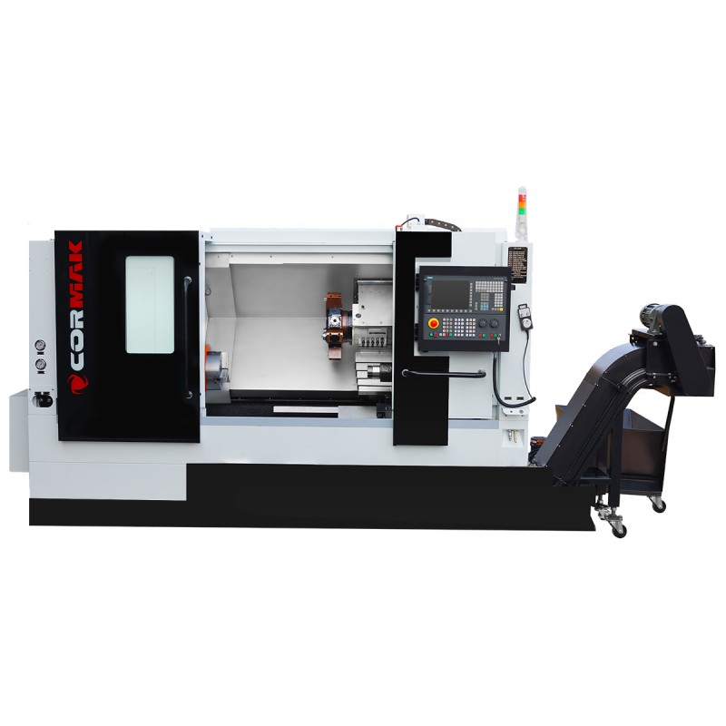 CNC Slant-Bed Lathe CORMAK CK7150x1000 – Hydraulic Chuck, 12-Tool Turret, Siemens Sinumerik 808D