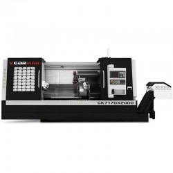 CNC Lathe CORMAK CK7160x3000 Hydraulic Chuck 12-Position Turret | CORMAK