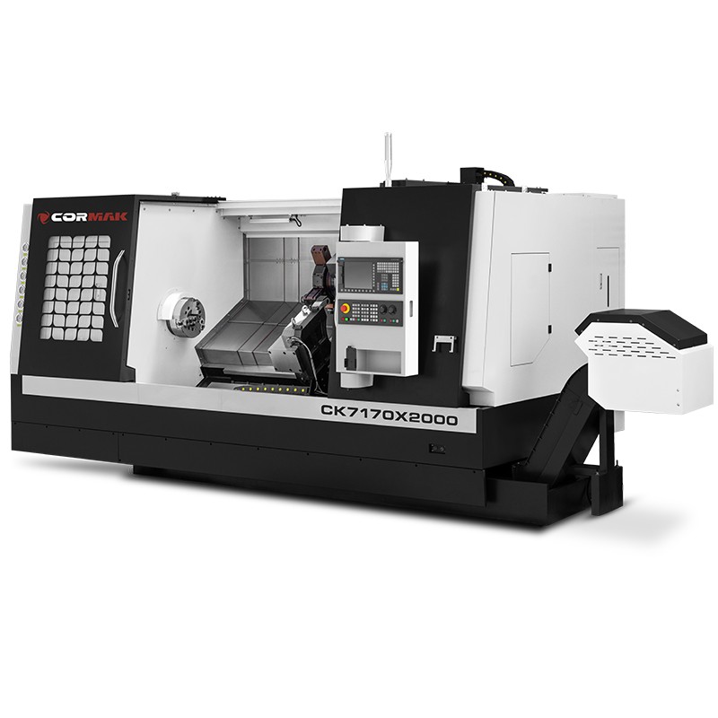 CNC Lathe CORMAK CK7160x3000 Hydraulic Chuck 12-Position Turret | CORMAK