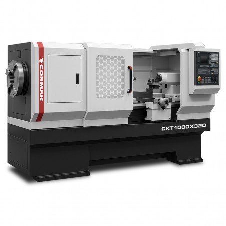 CNC Pipe Lathe CORMAK CKT1000 Spindle Bore 320mm Siemens Sinumerik | CORMAK