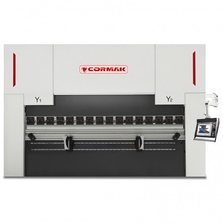 Hydraulic Press Brake CORMAK CNC SERVO ELITE 125×3200 DA-58T | Precision Sheet Bending | CORMAK